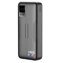 Повербанк Gelius RDS GP-PB302 20000mAh 22.5W QC/PD Black з логотипом